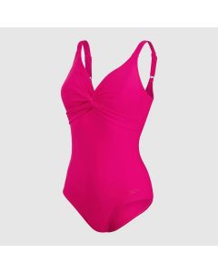Speedo figurformender Badeanzug für Damen brigitte pink