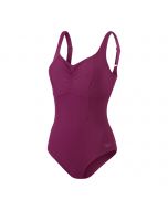 Speedo figurformender Badeanzug für Damen aquanite beere